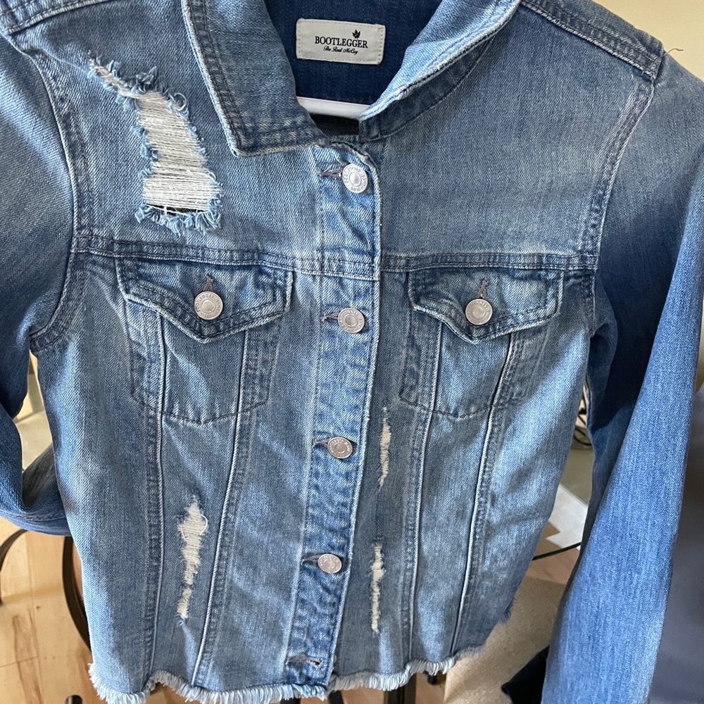 Bootlegger brand jeans jacket only worn once too small